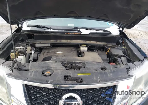 2015 Nissan Pathfinder Platinum из США, поврежденный, VIN 5N1AR2MM8FC658767